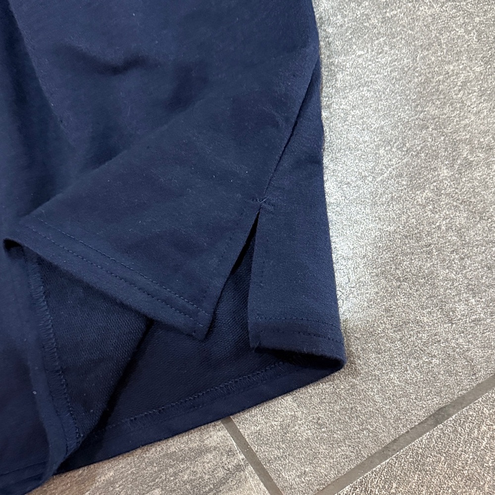 Navy Blue Jersey Women’s Dress - Picture 8 of 16